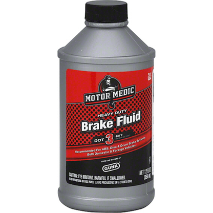 McLeod  Gunk Hydraulic Clutch Fluid, 12Oz Plastic Bottle 13900 Photo - Primary