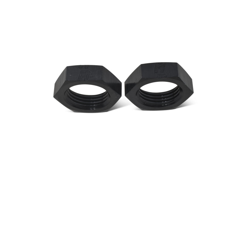 Russell -8 AN 90° Flare to Pipe Adapter (Black Finish) 660863 Photo - out of package