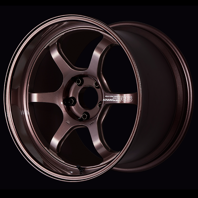 Advan R6 18x9.5 +45 5-100 Racing Copper Bronze Wheel YA68J45DCB YA68J45DCB User 1
