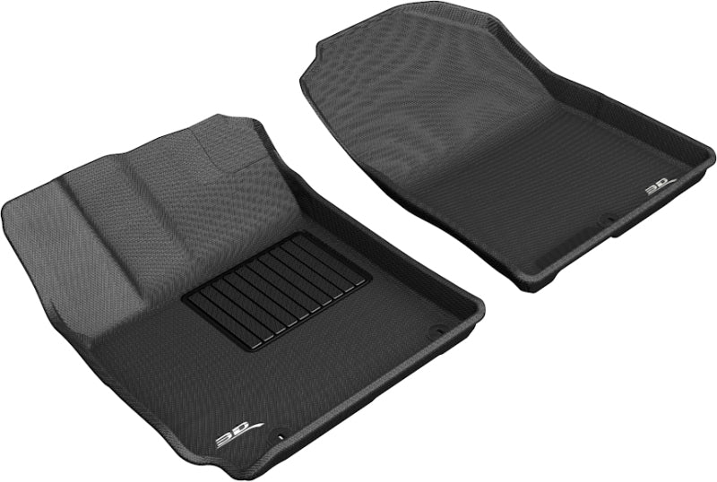 3D MAXpider 2018-2020 Hyundai Kona Kagu 1st Row Floormat - Black L1HY09211509 L1HY09211509 Photo - Primary