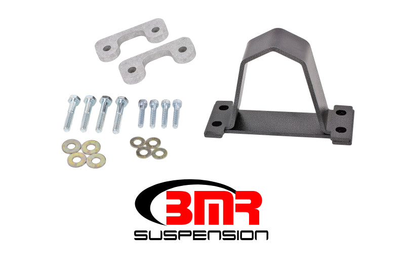 BMR 16-17 6th Gen Camaro Front Driveshaft Safety Loop - Black Hammertone DSL019H DSL019H Photo - Primary