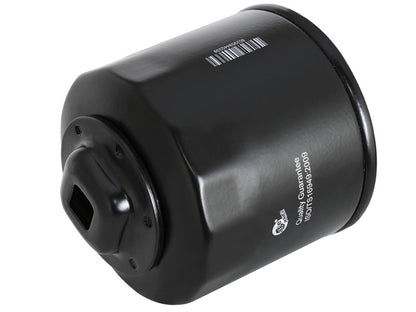 aFe Pro GUARD D2 Oil Filter (4 Pack) Nissan Cars 02-17 I4/ Subaru Cars 44-LF017-MB Photo - Unmounted