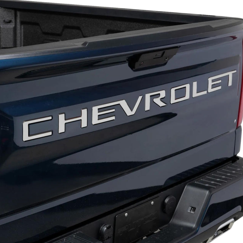 Putco 23-24 Chevrolet Colorado - Grille Letters - Stainless Steel Chevrolet Letters 55555GM 55555GM Photo - Primary