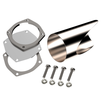 QTP 5in Weld-On QTEC DIY Cutout Pipe 10501 10501 User 1