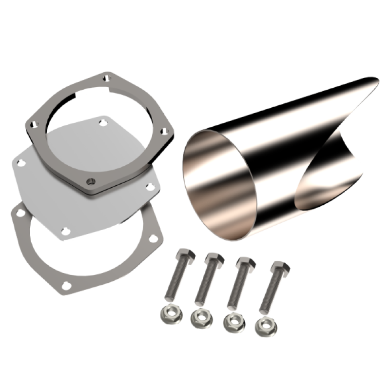 QTP 5in Weld-On QTEC DIY Cutout Pipe 10501 10501 User 1