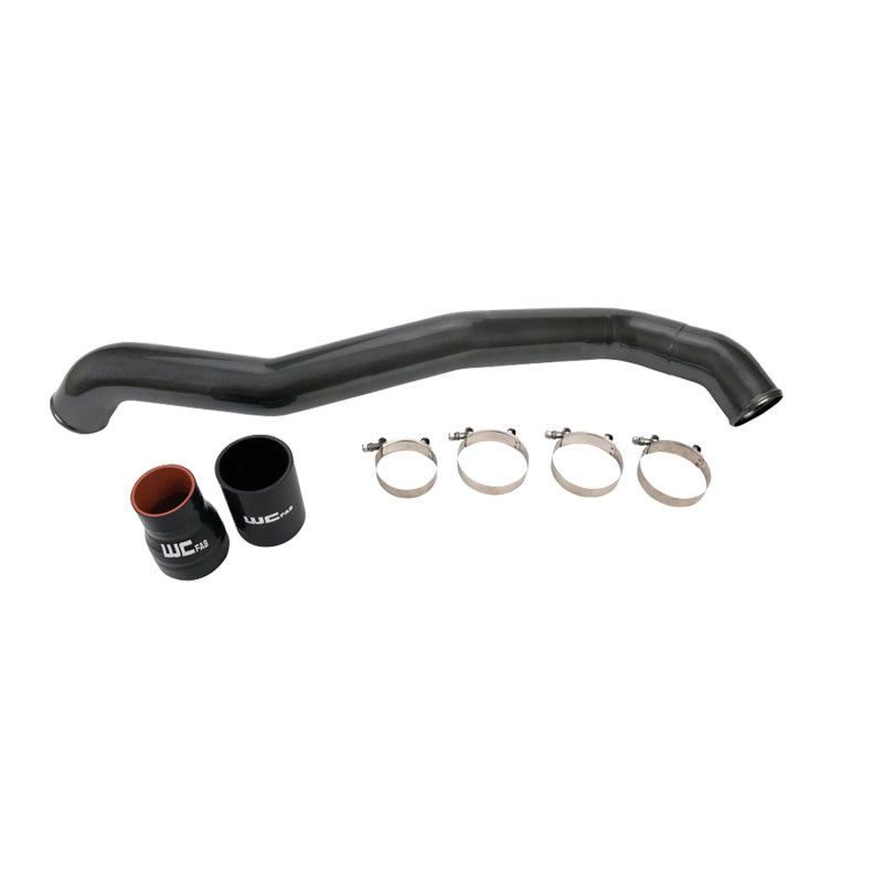 Wehrli 11-16 Chevrolet 6.6L LML Duramax Driver Side 3in Intercooler Pipe - Bronze Chrome WCF100353-BC WCF100353-BC User 1