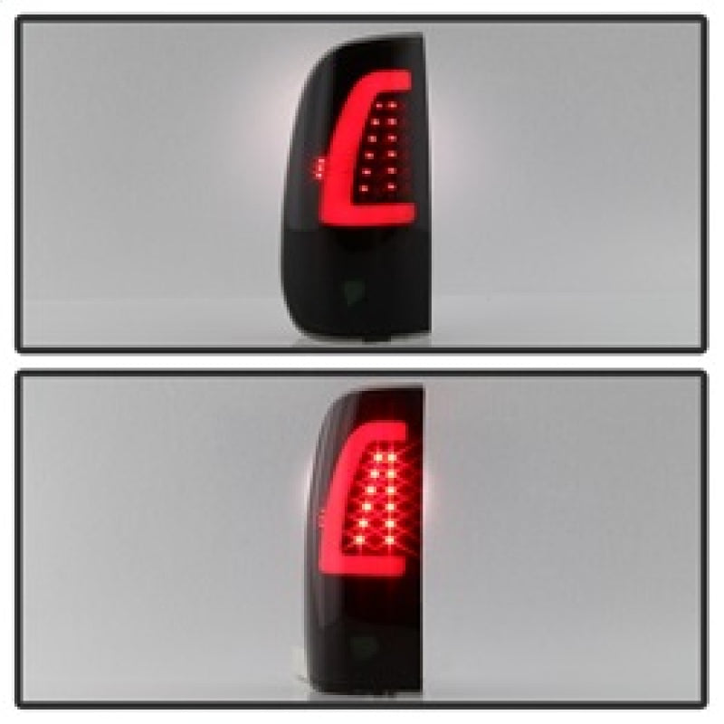 SPYDER xTune 97-03 Ford F-150 Light Bar LED Tail Lights - Black Smoke (ALT-ON-FF15097-LBLED-BSM) 9038501 9038501 Photo - Unmounted