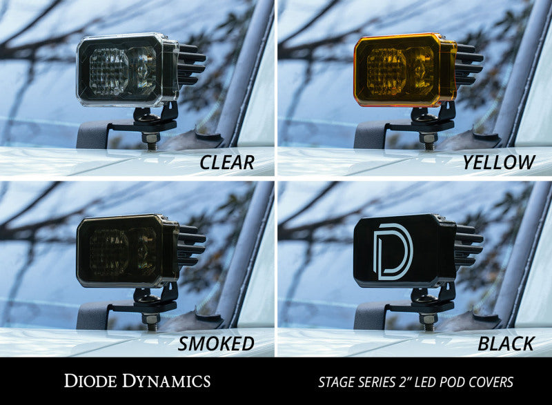 Diode Dynamics Stage Series 2 In LED Pod Cover - Yellow Each DD6601 DD6601 User 2