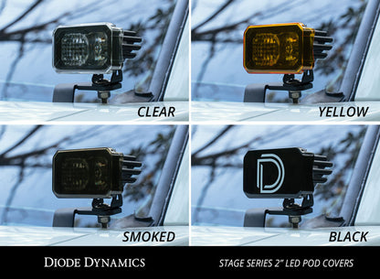 Diode Dynamics Stage Series 2 In LED Pod Cover Smoked Each DD6600 DD6600 User 2
