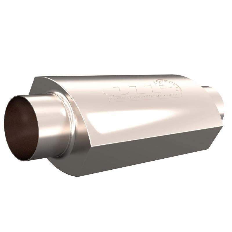 QTP 3.5in Weld-On 304SS AR3 Muffler 12350 12350 Photo - Primary