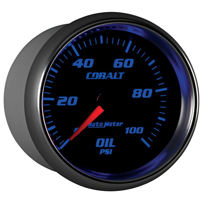 Autometer Gauge, Oil Pressure, 2 5/8", 100Psi, Mechanical, Cobalt 7921 User 6