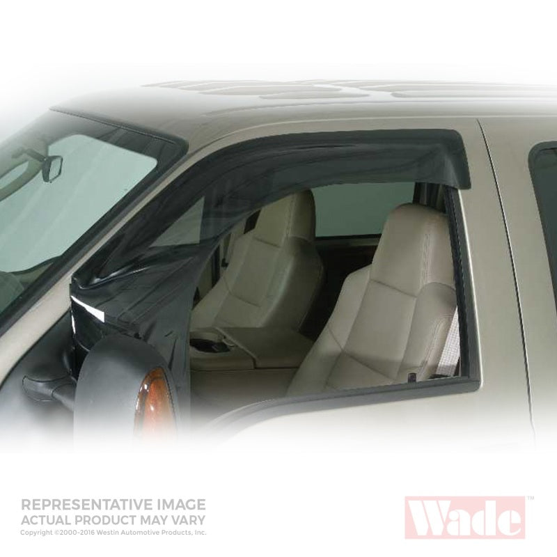 Westin 1985-2004 Chevrolet/GMC Astro Van Wade Wind Deflector Windguard - Smoke 72-38464 72-38464 Photo - Primary