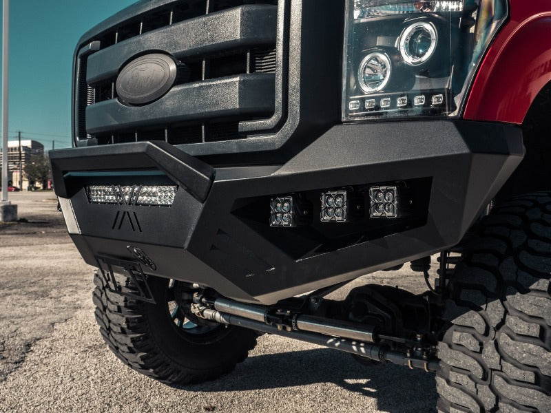 Road Armor 11-16 Ford F-250 SPARTAN Front Bumper - Tex Blk 6112XF0B 6112XF0B Photo - Primary