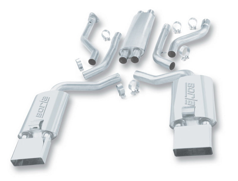 Borla 92-96 Chevrolet Corvette Hatchback/Conv 5.7L 8cyl 4/6 Spd Touring SS Catback Exhaust 14385 14385 Photo - Primary