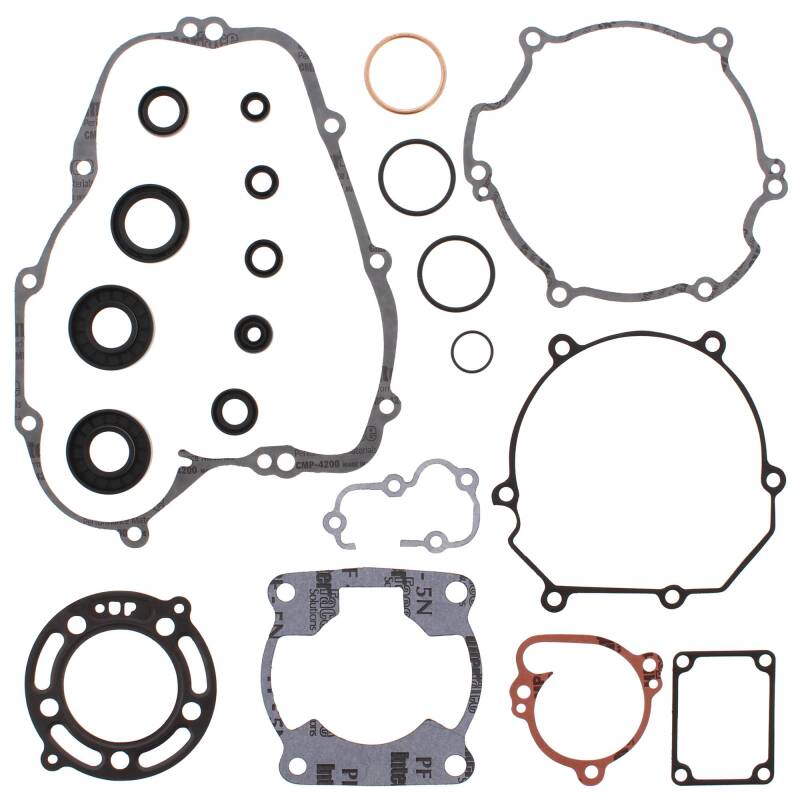Vertex Pistons Vertex Gaskets 14-21 Kawasaki KX100 Complete Gasket Kit w/ Oil Seals 811484 811484 Photo - Primary