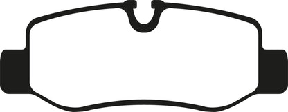EBC 16+ Mercedes-Benz Commercial Metris Van Ultimax Rear Brake Pads UD1893 UD1893 Photo - Primary