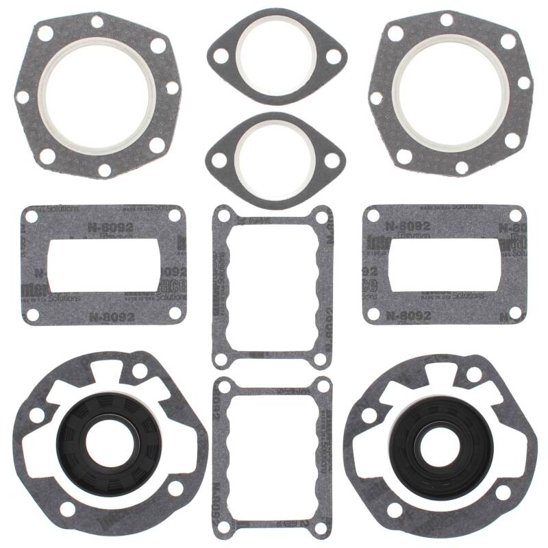 Vertex Pistons Vertex Gaskets  Ccw kioritz KEC 340 Reed Valve FC/2 Complete Gasket Kit w/ Oil Seals 711046 711046 Photo - Primary