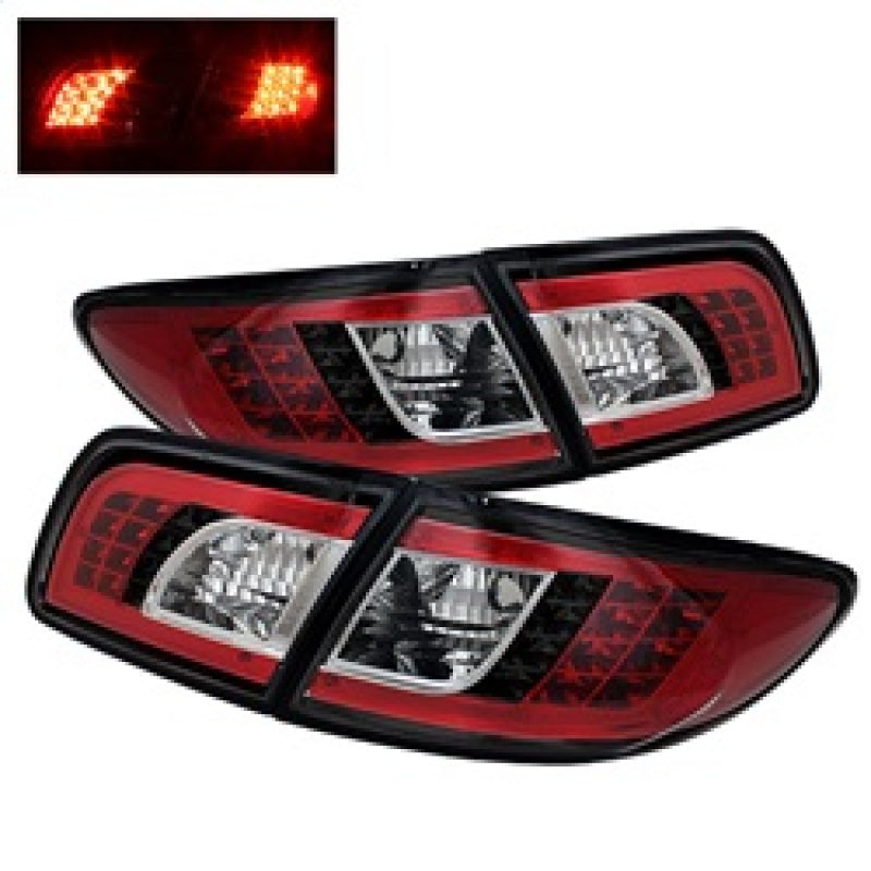 Spyder Mazda 6 03-08 4/5DR (Not fit Wagon)LED Tail Lights Black ALT-YD-M603-LED-BK 5006066 5006066 Photo - Primary