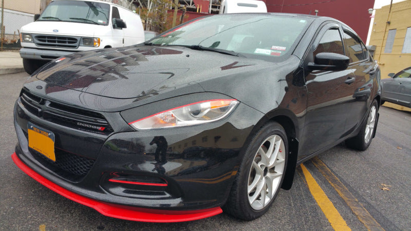 Rally Armor 2013+ Dodge Dart Mud Flaps Red Logo 0UP4L MF39-UR-BLK/RD User 1