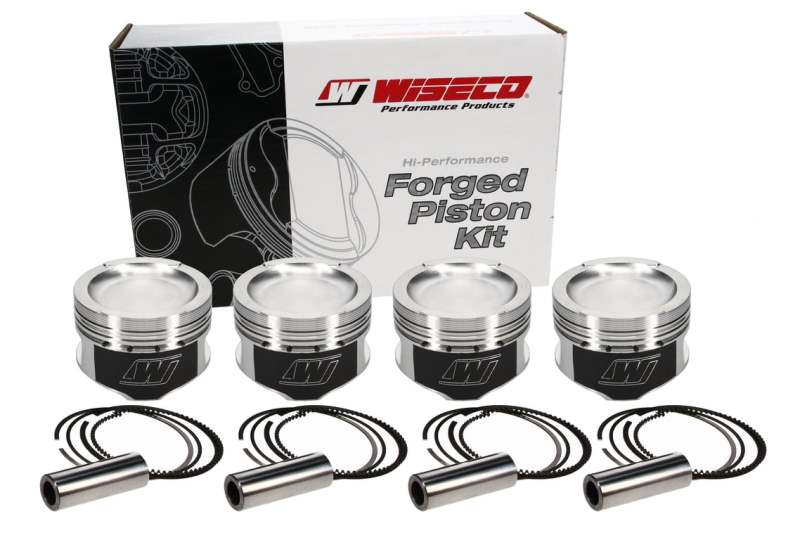 Wiseco Volkswagen ABF 2.0L 16V Golf/Ibiza/A4/Octavia 10.5:1 CR 83mm Bore .020 Oversize Piston Set KE190M83 KE190M83 Photo - out of package