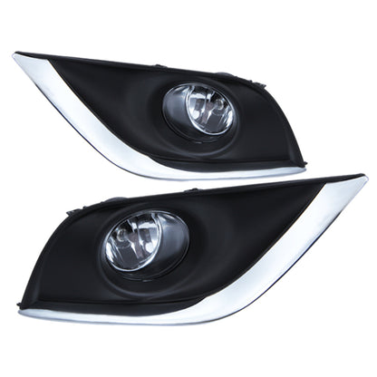 Spyder Nissan versa 2015+ OEM Fog Lights w/Switch Clear FL-NV2015-C 5080240 5080240 Photo - Primary