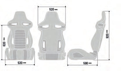Sparco Seat R333 2021 Black 009011NR 009011NR Photo - Primary