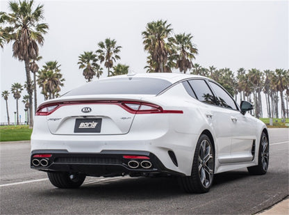 Borla 2018 Kia Stinger 3.3L V6 Turbo 2.25in Pipe Dia Dual Split Rear Exit S-Type Cat-Back Exhaust 140736 140736 Photo - Close Up