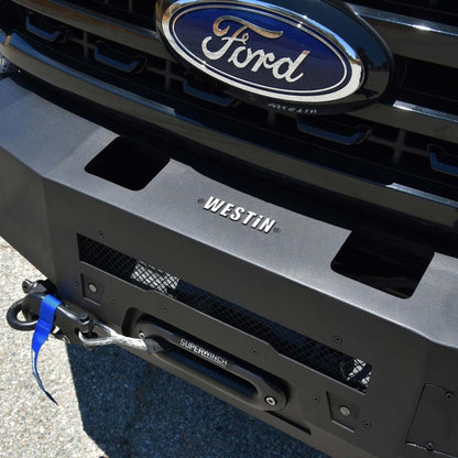 Westin 23-24 Ford F250/350 Pro-Series Front Bumper - Textured Black 58-411305 58-411305 Photo - Mounted