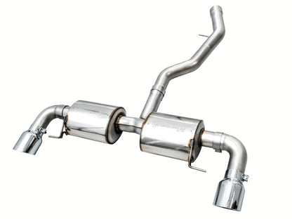 AWE Tuning AWE 19-23 BMW 330i / 21-23 BMW 430i Base G2X Touring Axle Back Exhaust - Chrome Silver 3015-32429 3015-32429 Photo - Primary