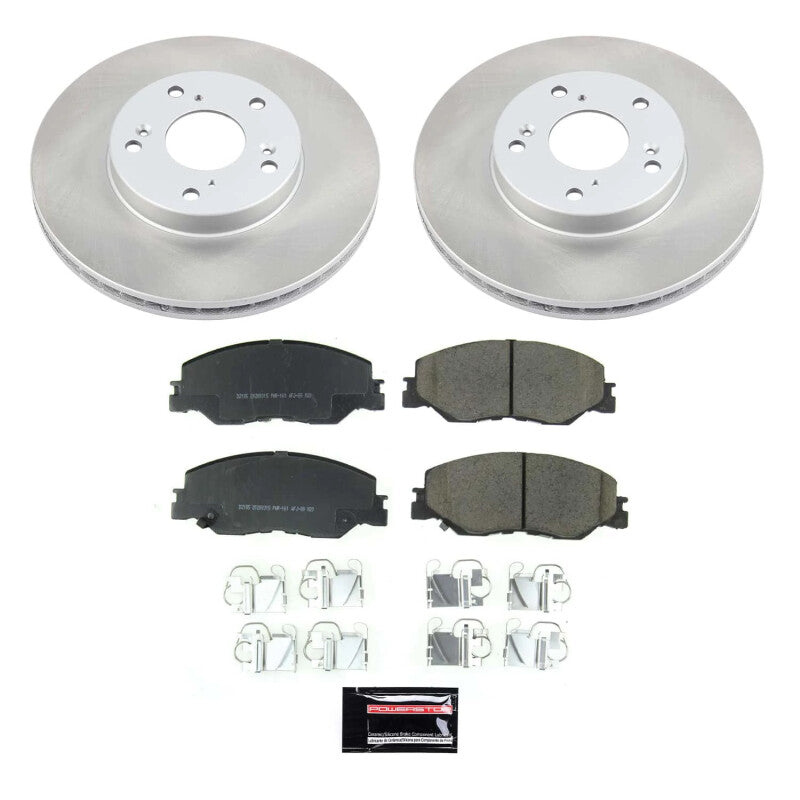 PowerStop Power Stop 19-22 Honda Insight Front Semi-Coated Rotor Kit SC8318 SC8318 Photo - Primary