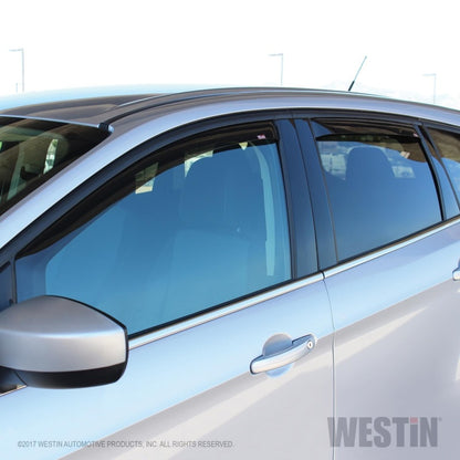 Westin 13-19 Ford Escape In Channel Wind Deflector 4pc - Smoke 72-37415 72-37415 Photo - Mounted