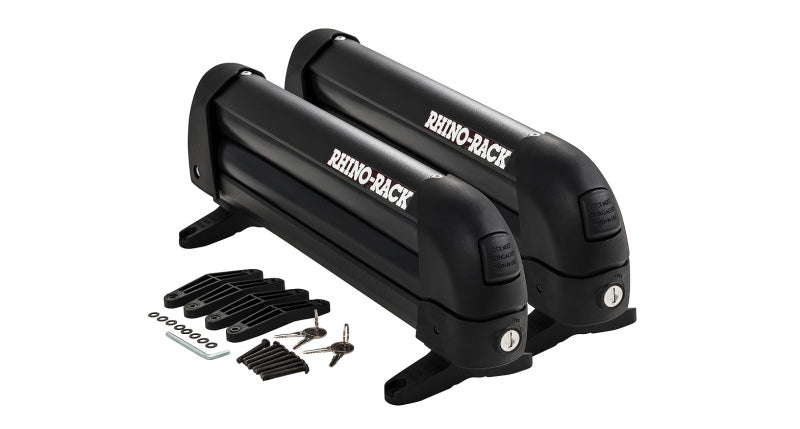Rhino-Rack Universal Ski/Snowboard Carrier - Fits 3 Pairs of Skis or 2 Snowboards - Black 573 573 Photo - Primary