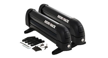 Rhino-Rack Universal Ski/Snowboard Carrier - Fits 3 Pairs of Skis or 2 Snowboards - Black 573 573 Photo - Primary