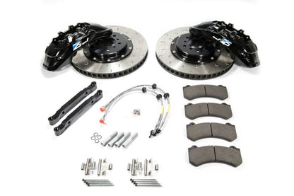 Alcon 2009+ Nissan GT-R R35 412x36mm Rotor Grey 6 Piston Caliper RC6 Front Axle Kit BKF7059ZG04 BKF7059ZG04 Photo - Primary