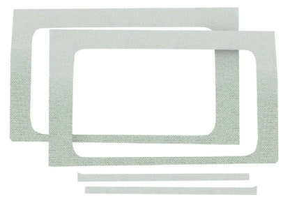 DEI 2019+ Jeep Wrangler JL 2DR Side Window Kit - White 50270 50270 Photo - Primary