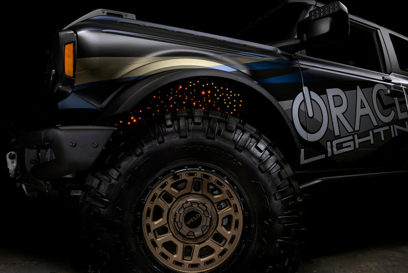 ORACLE Lighting Fiber Optic Wheel Liner ColorSHIFT RGBW Kit-40W LED/600 Fibers 5898-333 5898-333 Photo - lifestyle view