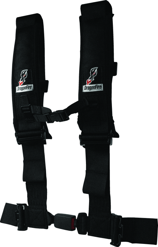 DragonFire Racing Harness 3in Ez Adjust Blk 522046 522046 Photo - Primary