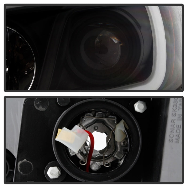 Spyder 06-13 Chevy Impala / 06-07 Chevy Monte Carlo Projector Headlights - Light Bar - Black 5086679 5086679 Photo - Unmounted