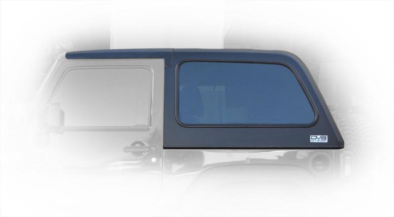 DV8 Offroad 07-18 Jeep Wrangler JK 2 Piece Fast Back Hard Top 2 Door HT07FB22 HT07FB22 Photo - Primary