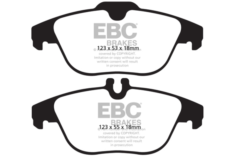 EBC Disc Brake Pad Set DP42012R Photo - Primary