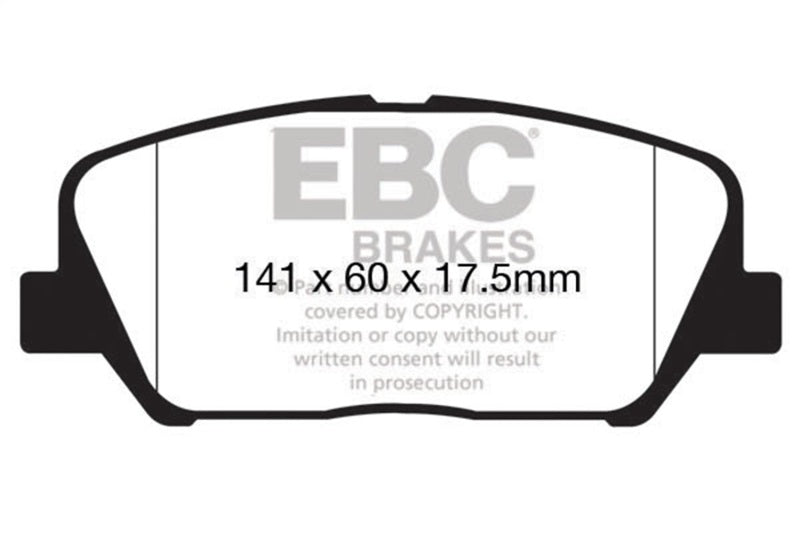 EBC Disc Brake Pad Set DP22172 Photo - Primary