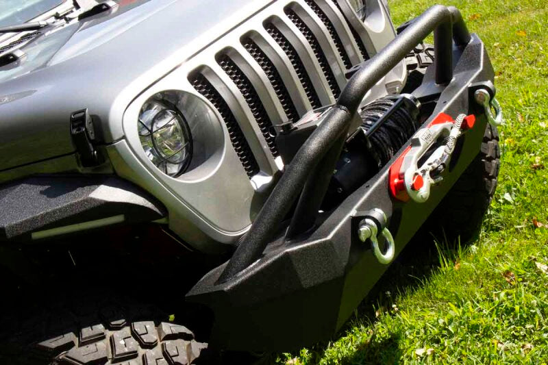 Fishbone Offroad 2018+ Jeep Wrangler JL Mid-Width Winch Front Bumper FB22088 FB22088 Photo - lifestyle view