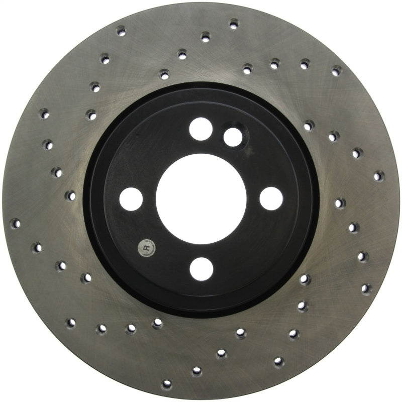 StopTech Drilled Sport Brake Rotor 128.34101R 128.34101R Photo - Primary