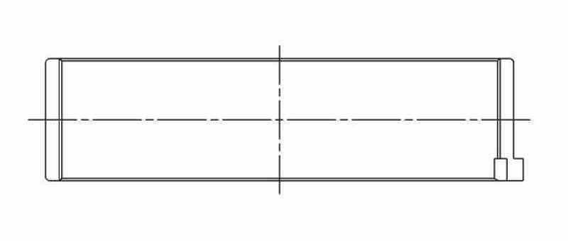 ACL Subaru FB20/FB25 Standard Size High Performance Rod Bearing Set 4B8325H-STD 4B8325H-STD Technical Drawing