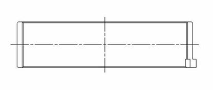 ACL Subaru FB20/FB25 Standard Size High Performance Rod Bearing Set 4B8325H-STD 4B8325H-STD Technical Drawing