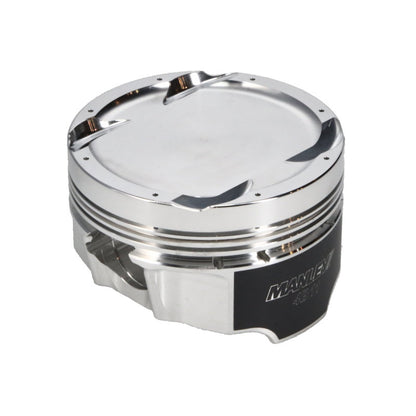 Manley 08+ Mitsubishi 4B11T 86.5mm (+.5mm) -11cc Dome 9.0:1 CR Turbo Tuff Series Piston Set w/ Rings 624205CE-4 624205CE-4 Photo - Primary
