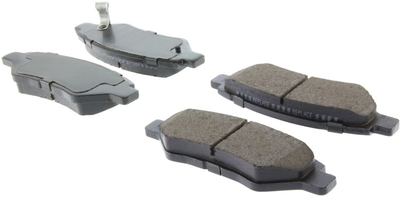 StopTech Street Brake Pads; Rear With Shims And Hardware 308.13370 Photo - Primary