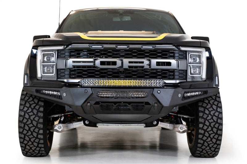 Addictive Desert Designs 21-22 Ford Raptor HoneyBadger Front Bumper F210211180103 F210211180103 Photo - Mounted