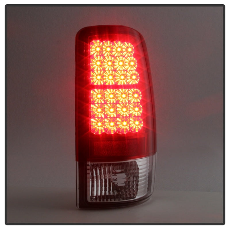 Spyder Chevy Suburban/Tahoe 1500/2500 00-06 LED Tail Lights Red Clear ALT-YD-CD00-LED-RC 5001542 5001542 Photo - Unmounted