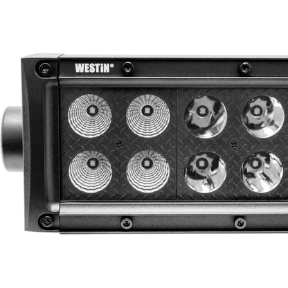 Westin B-FORCE LED Light Bar Double Row 20 inch Combo w/3W Cree - Black 09-12212-40C 09-12212-40C Photo - Unmounted